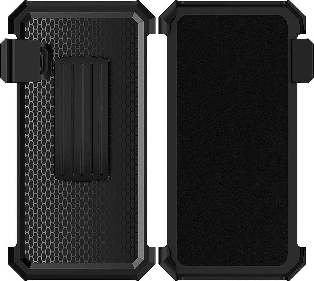 SaharaCase - Military Kickstand Series Carrying Case for Apple iPhone 12 and 12 Pro - Black_1