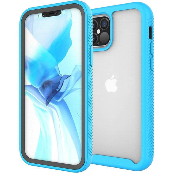 SaharaCase - Grip Series Carrying Case for Apple iPhone 12 and 12 Pro - Aqua_3