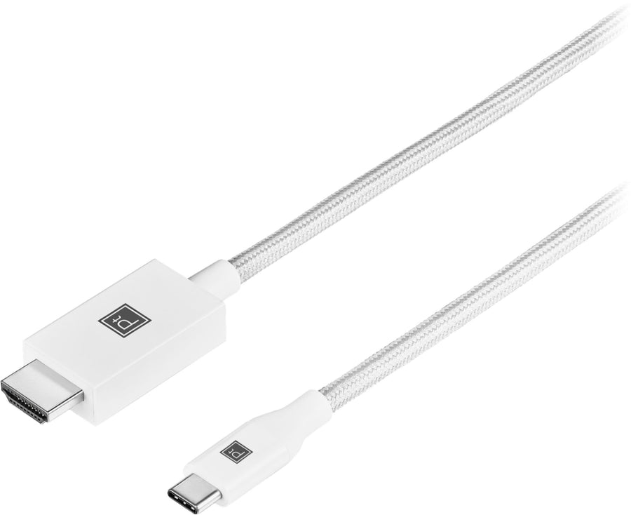 Platinum™ - 6.6' USB-C to HDMI Cable - White_0