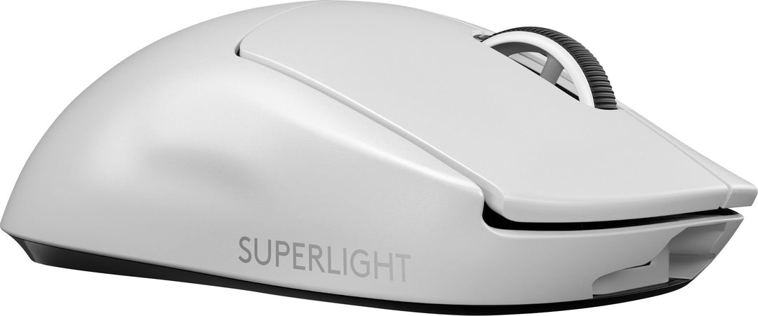 Logitech - PRO X SUPERLIGHT Lightweight Wireless Optical Gaming Mouse with HERO 25K Sensor - White_1