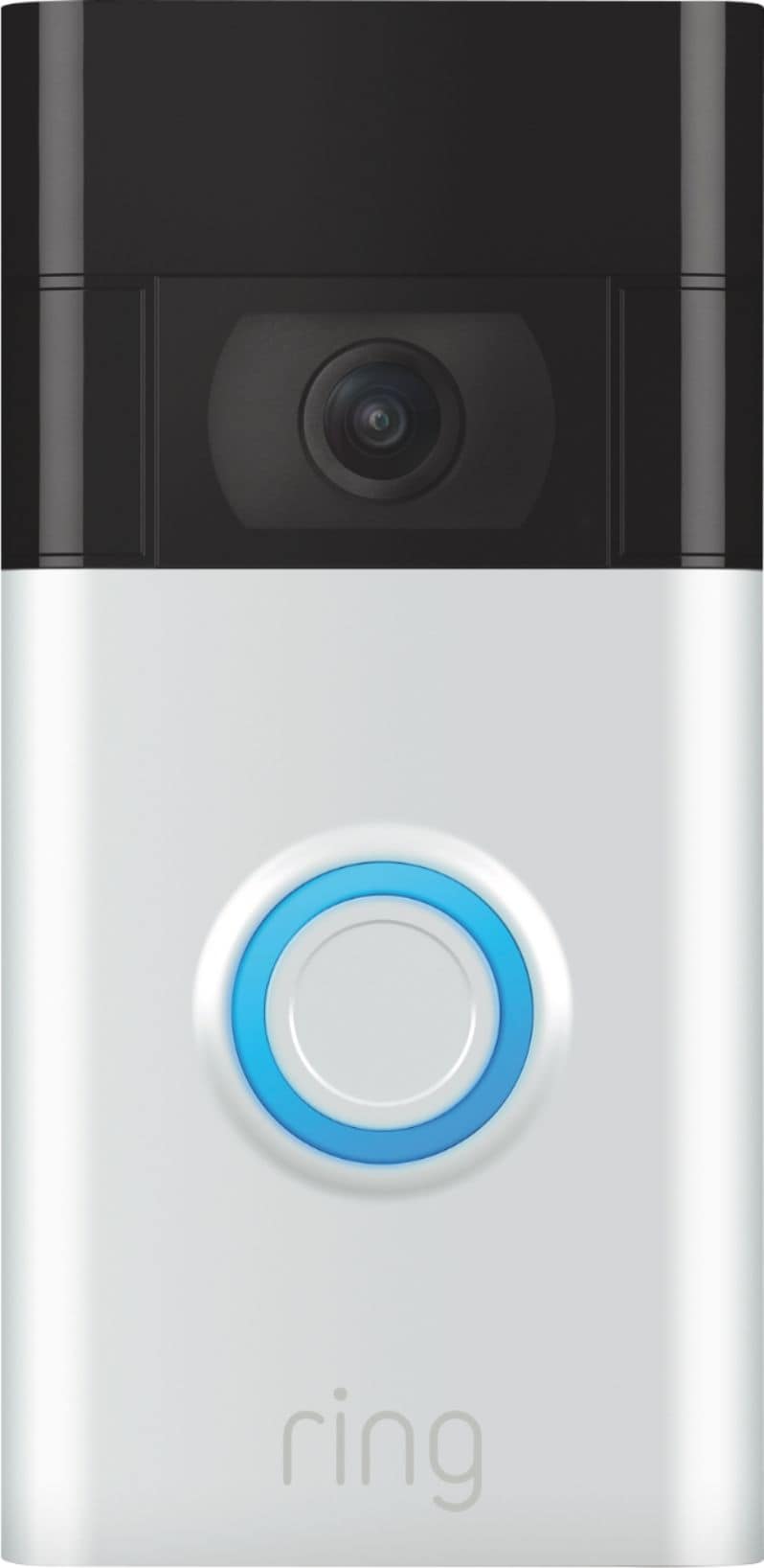 Ring - Video Doorbell - Satin Nickel_0