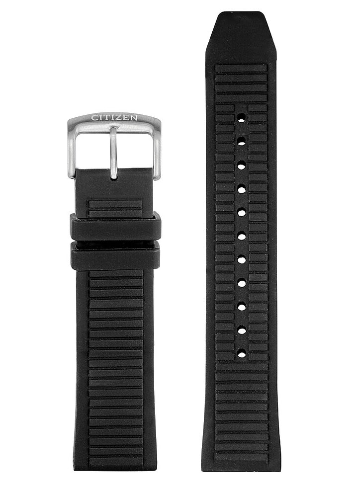 Silicone Band for Citizen CZ Smartwatch 22mm - Black_1