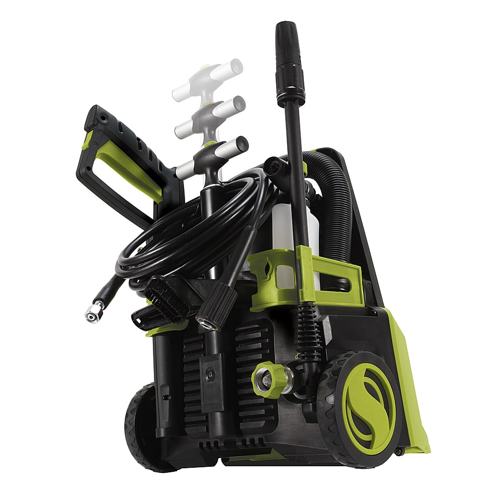 Sun Joe SPX7001E 2-in-1 Electric Pressure Washer + Vac | 2000 Max PSI | 1.95 GPM Max | Built in Wet/Dry Vacuum System - Green & Black_1