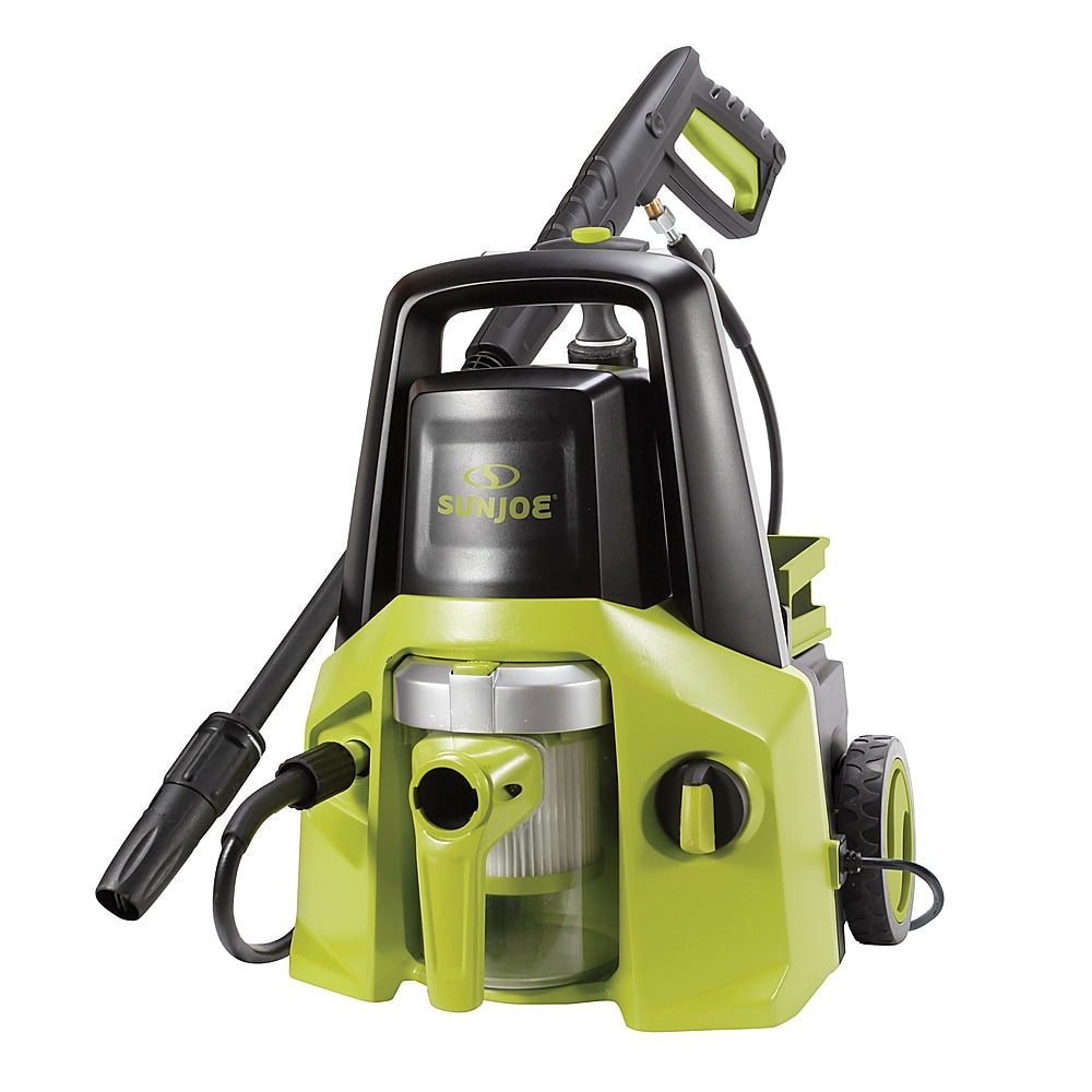 Sun Joe SPX7001E 2-in-1 Electric Pressure Washer + Vac | 2000 Max PSI | 1.95 GPM Max | Built in Wet/Dry Vacuum System - Green & Black_0