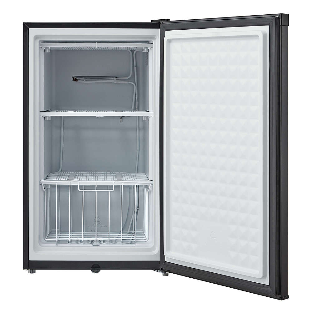 Whynter - 3.0 cu. ft. Energy Star Upright Freezer with Lock - Stainless Steel - Silver_7