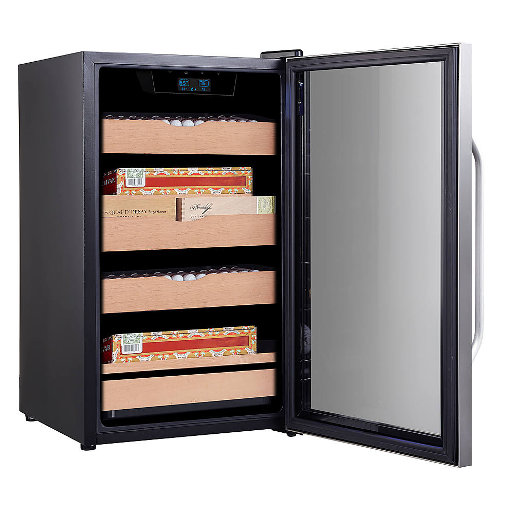Whynter - 4.2 cu.ft. Cigar Cabinet Cooler and Humidor with Humidity Temperature Control_6