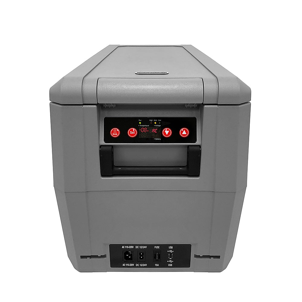 Whynter - 34 Quart Compact Portable Freezer Refrigerator with 12v DC Option - Gray_0
