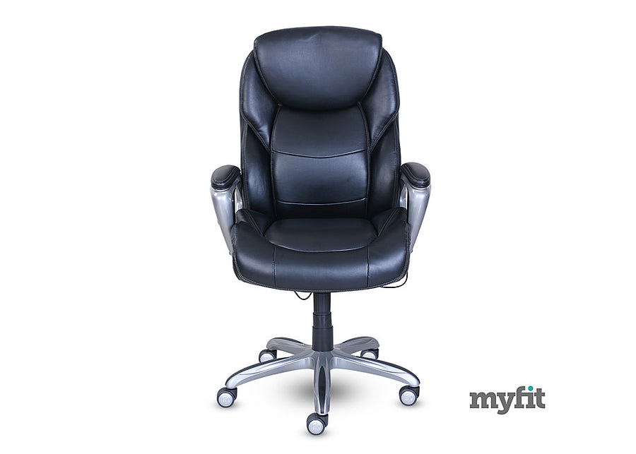 Serta - My Fit Executive Office Chair with Active Lumbar Support - Black_0