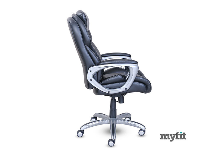Serta - My Fit Executive Office Chair with Active Lumbar Support - Black_2