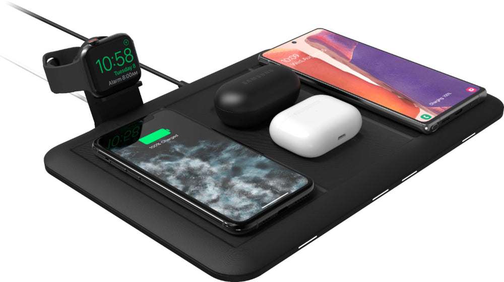 mophie - 4-in-1 Universal Wireless Charging Mat - Black_1