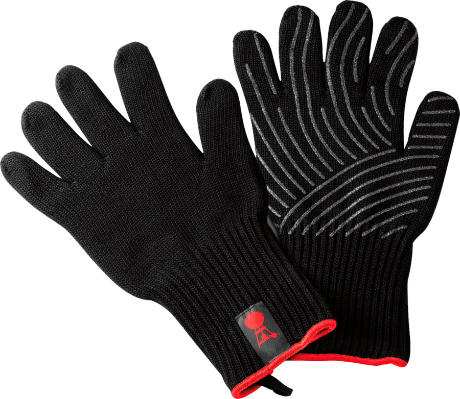 Weber - Black Premium BBQ Glove Set (Large/X-Large) - Black_0
