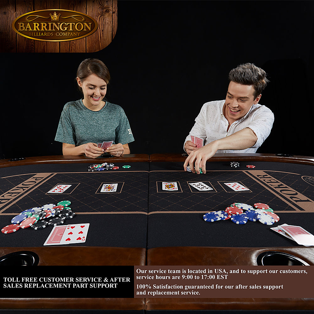 Barrington - Premium Texas Hold'em 10-Player Poker Table_1