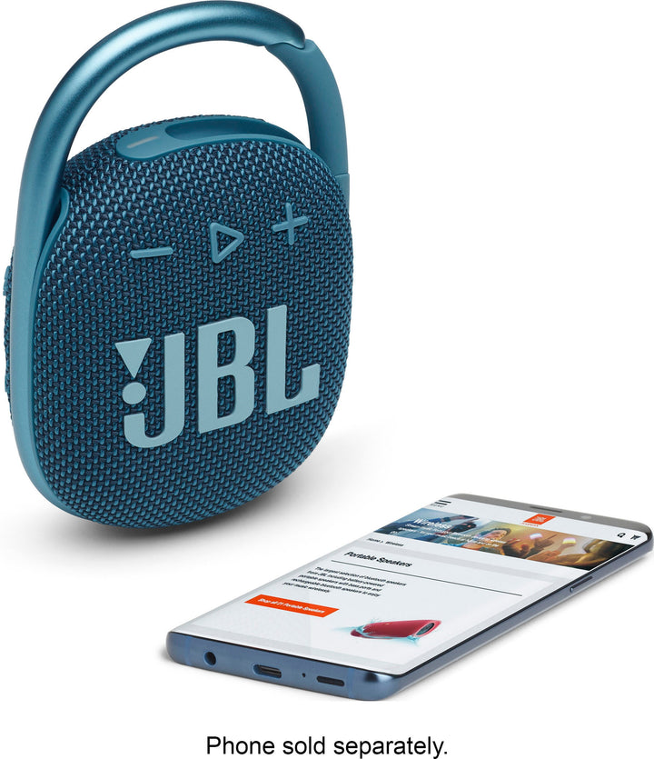 JBL - CLIP4 Portable Bluetooth Speaker - Blue_4