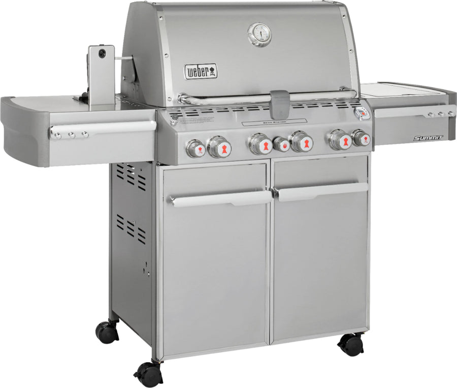 Weber - Summit S-470 4-Burner Propane Gas Grill - Stainless Steel_0
