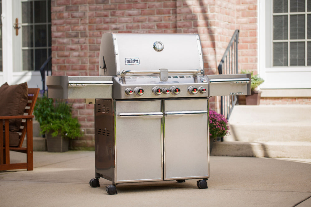 Weber - Summit S-470 4-Burner Propane Gas Grill - Stainless Steel_1