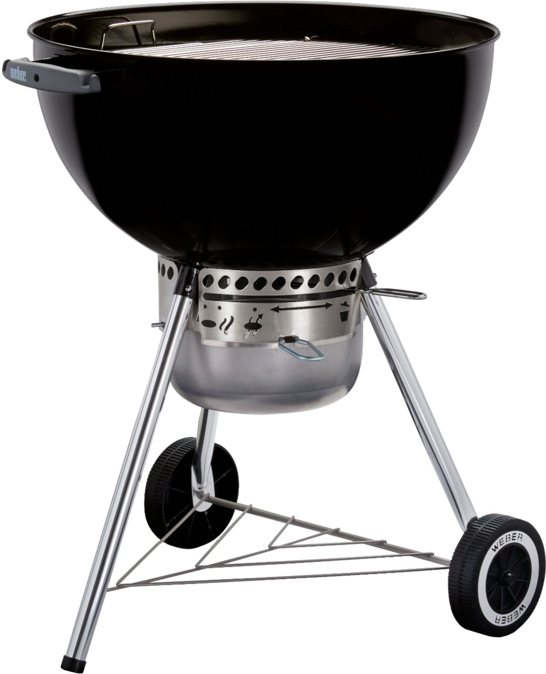 Weber - 22 in. Original Kettle Premium Charcoal Grill - Black_4