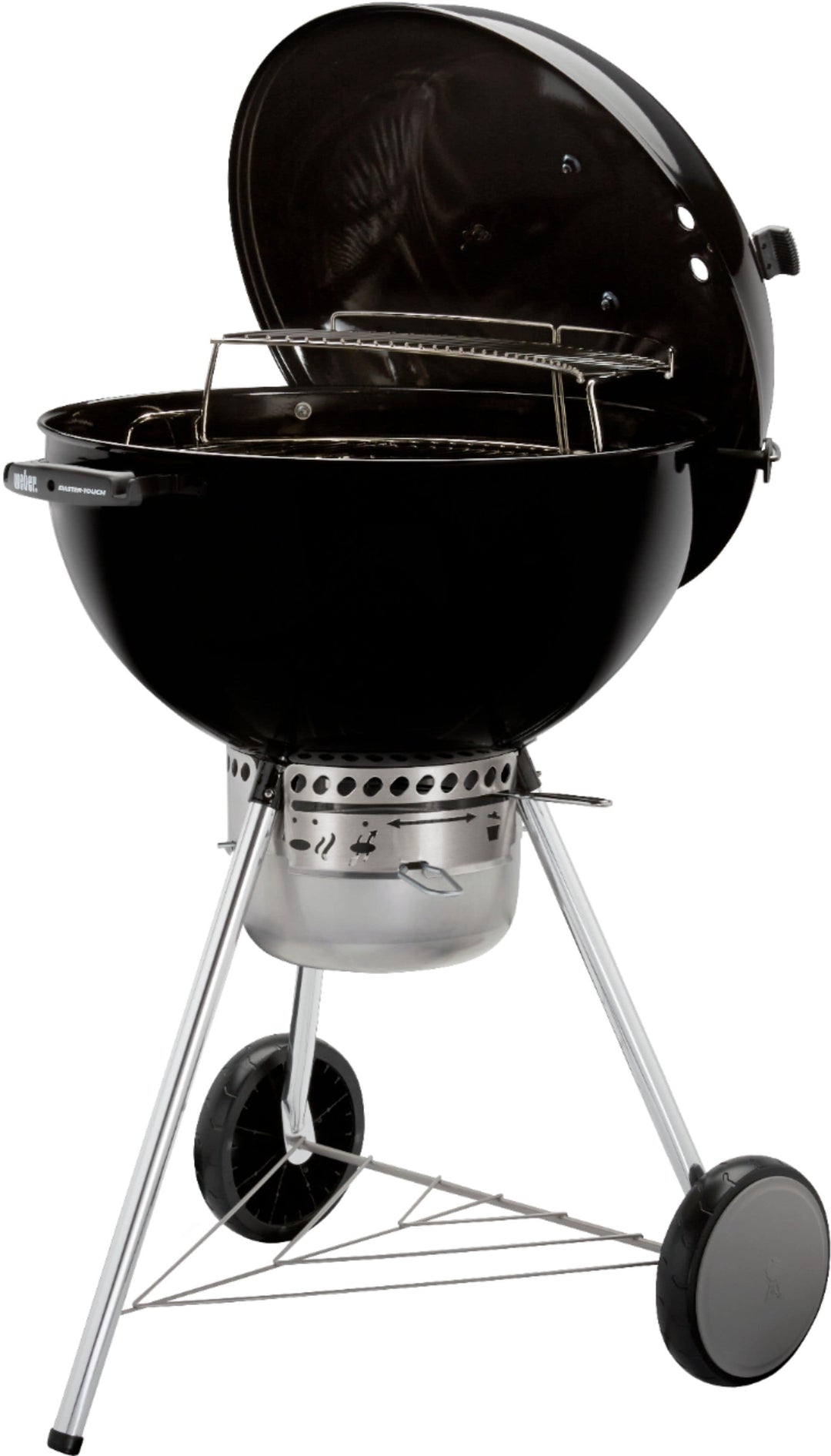 Weber - 22 in. Master-Touch Charcoal Grill - Black_4