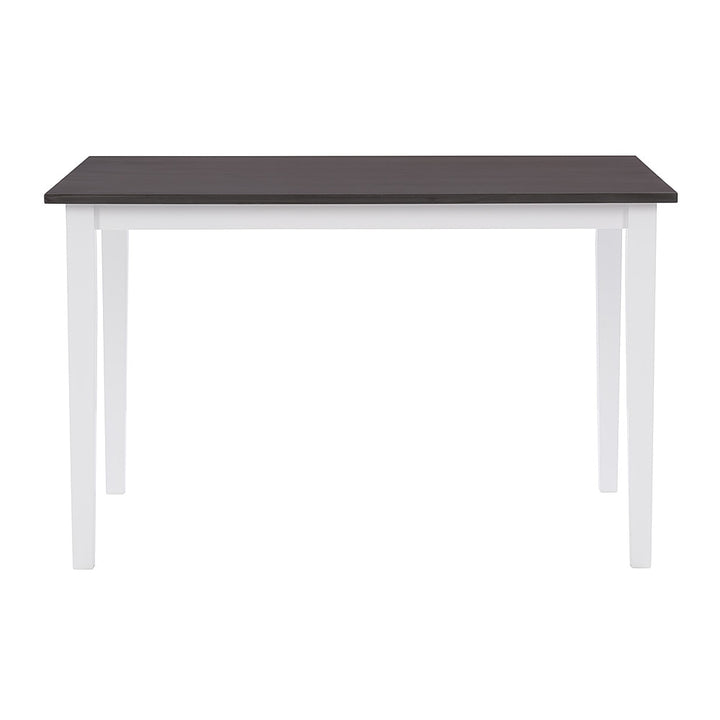 CorLiving - Michigan Two Tone White and Gray Dining Table - White/Gray_1