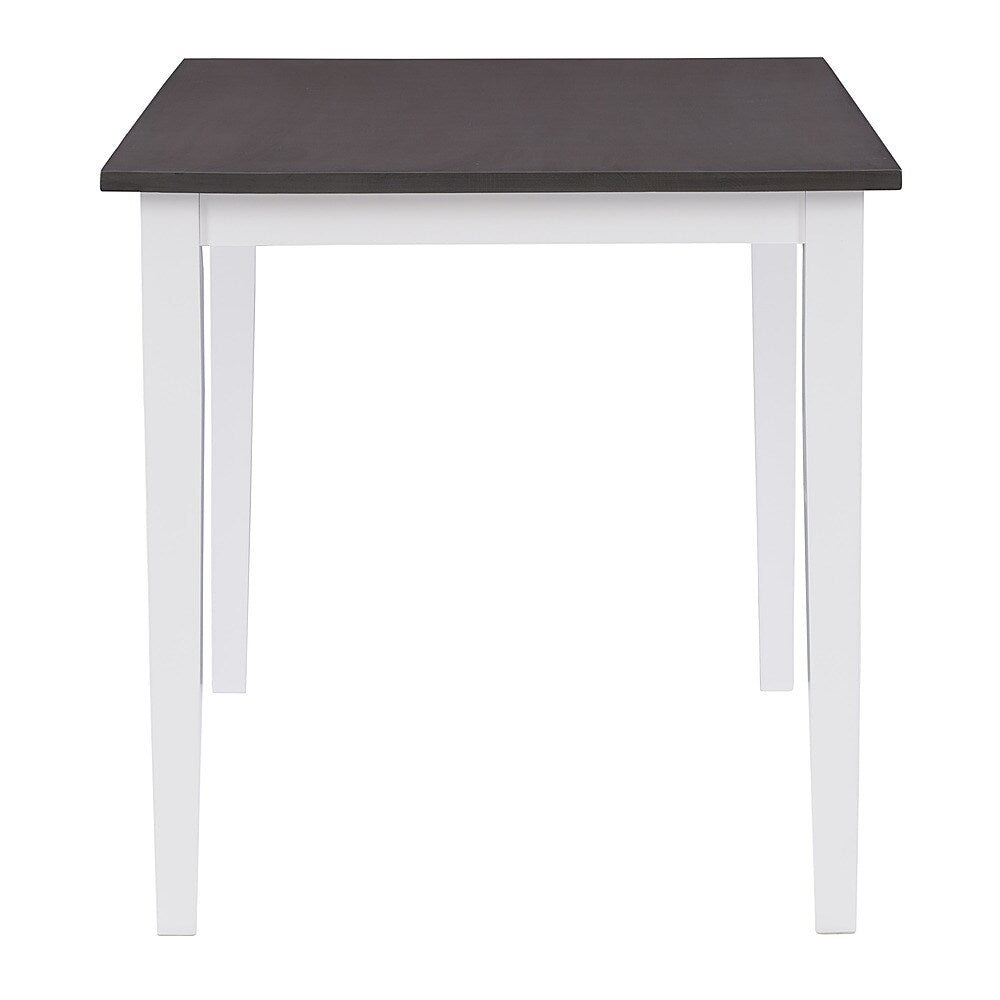 CorLiving - Michigan Two Tone White and Gray Dining Table - White/Gray_5
