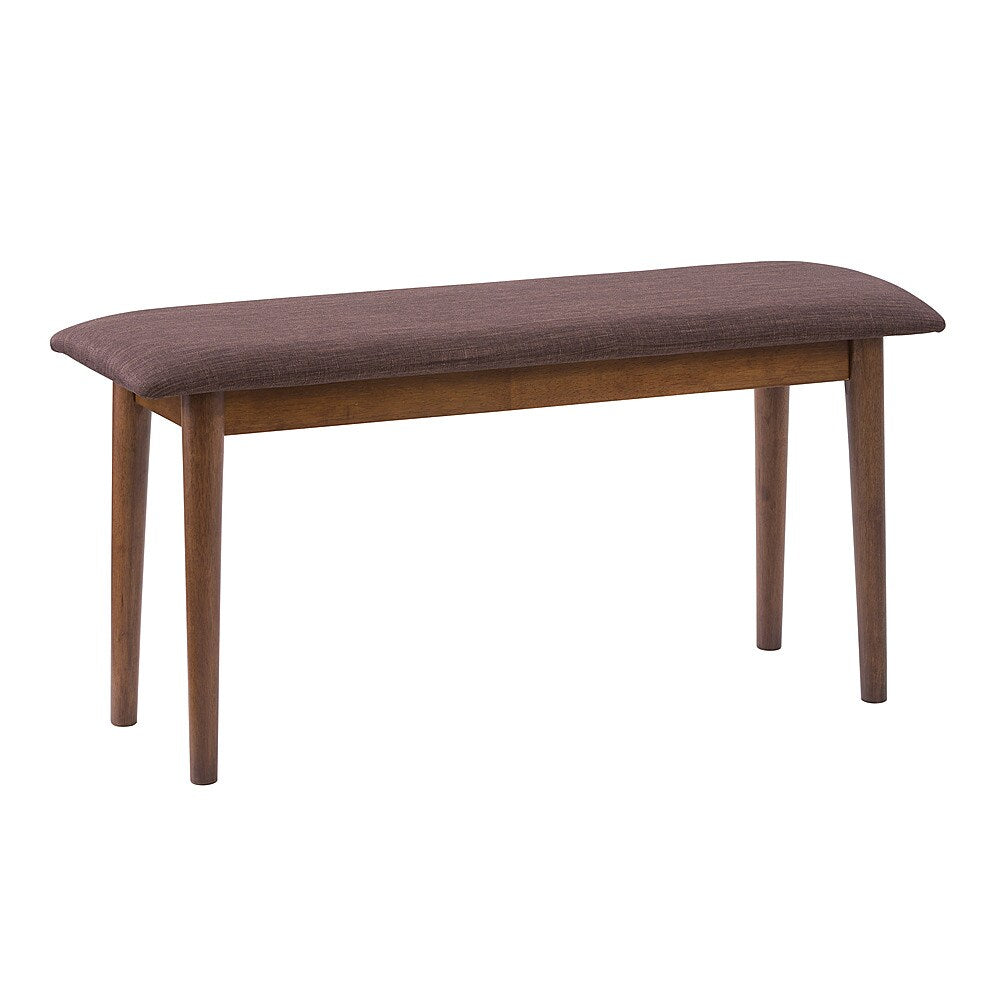 CorLiving - Branson Stained Dining Bench - Warm Walnut_1