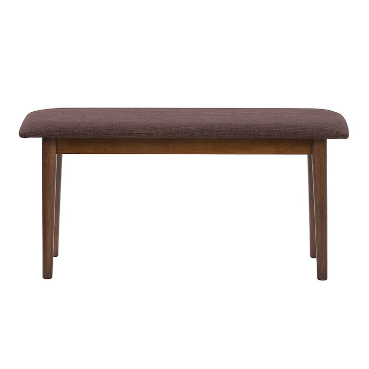 CorLiving - Branson Stained Dining Bench - Warm Walnut_6