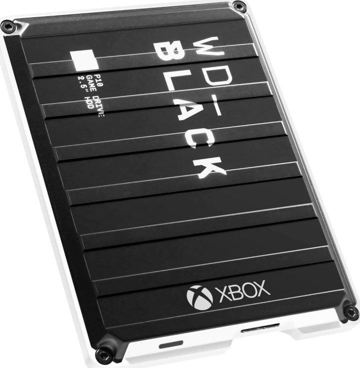WD - WD_BLACK P10 Game Drive For Xbox 2TB External USB 3.2 Gen 1 Portable Hard Drive - Black With White Trim_6