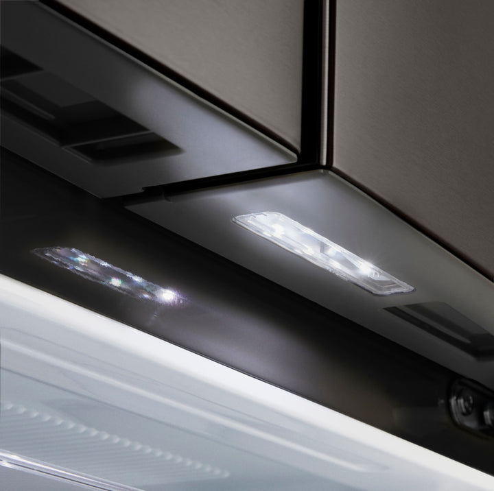 LG - 29 Cu. Ft. 3-Door French Door Smart Refrigerator with Ice Maker and External Water Dispenser - Black stainless steel_10