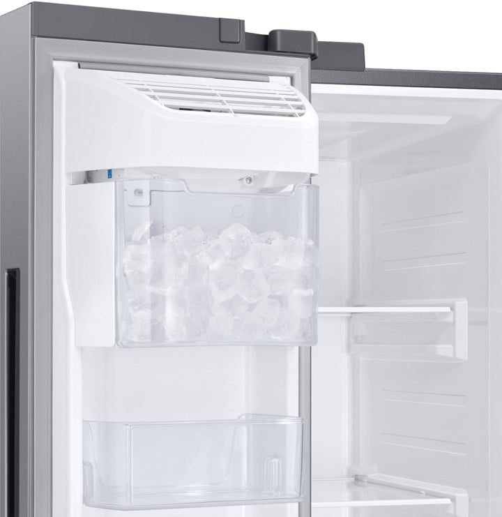 Samsung - 23 cu. ft. Counter Depth Side-by-Side Refrigerator with WiFi and All-Around Cooling - Stainless steel_10