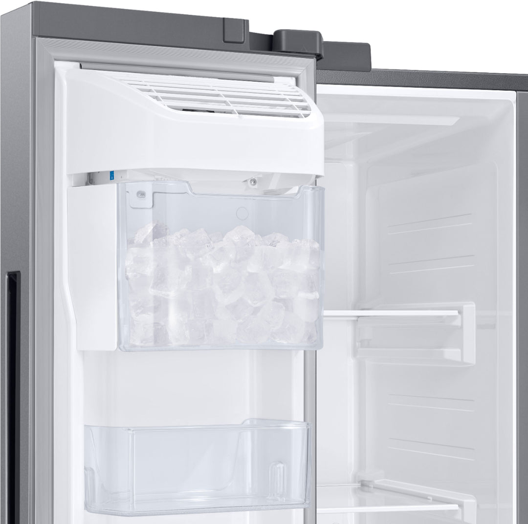 Samsung - 28 cu. ft. Side-by-Side Refrigerator with WiFi and Large Capacity - Stainless steel_7