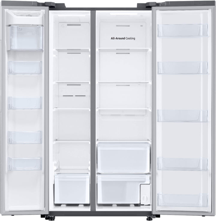 Samsung - 28 cu. ft. Side-by-Side Refrigerator with WiFi and Large Capacity - Stainless steel_6