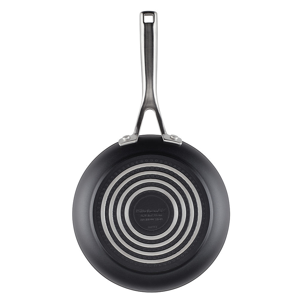KitchenAid Hard-Anodized Induction Nonstick Cookware Set, 10-Piece, Matte Black - Matte Black_2