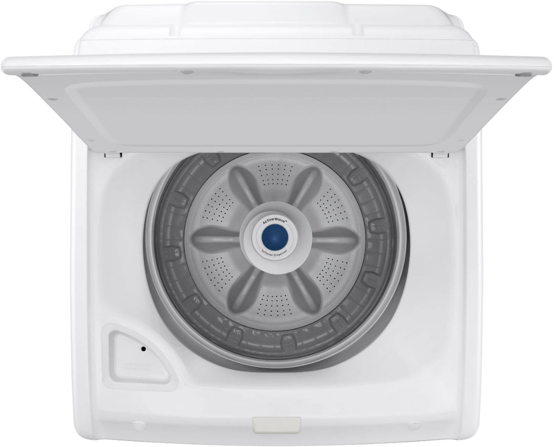 Samsung - 4.0 cu. ft. High-Efficiency Top Load Washer with ActiveWave Agitator and Soft-Close Lid - White_8