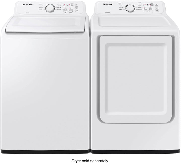Samsung - 4.0 cu. ft. High-Efficiency Top Load Washer with ActiveWave Agitator and Soft-Close Lid - White_9