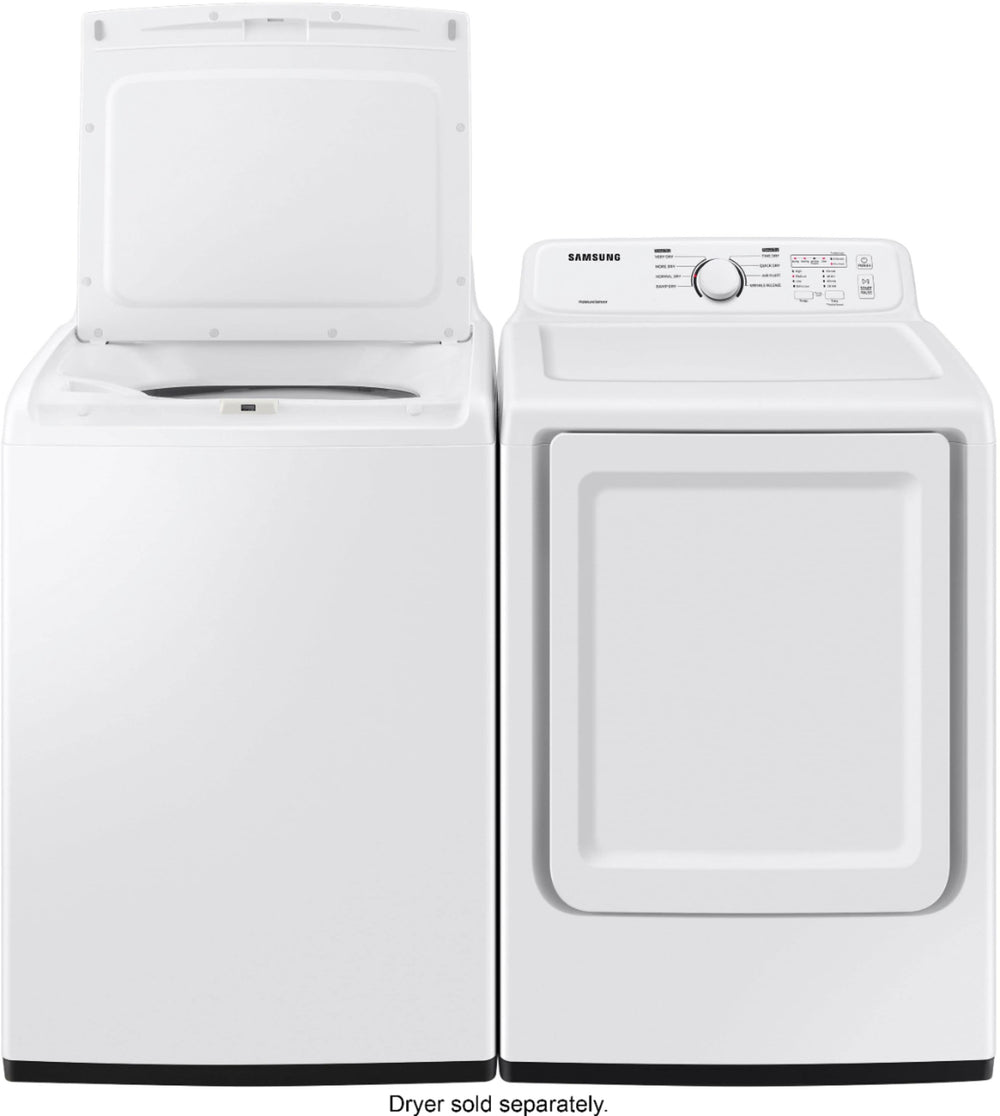 Samsung - 4.0 cu. ft. High-Efficiency Top Load Washer with ActiveWave Agitator and Soft-Close Lid - White_1