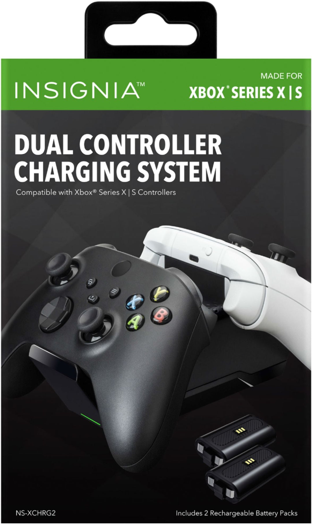 Insignia™ - Dual Controller Charging System for Xbox Series X|S - Black_3