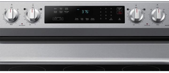 Samsung - 6.3 cu. ft. Freestanding Electric Range with Rapid Boil™, WiFi & Self Clean - Stainless steel_7