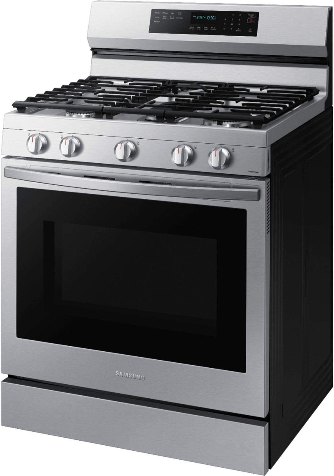 Samsung - 6.0 Cu. Ft. Freestanding Gas Convection+ Range with WiFi and No-Preheat Air Fry - Stainless steel_7