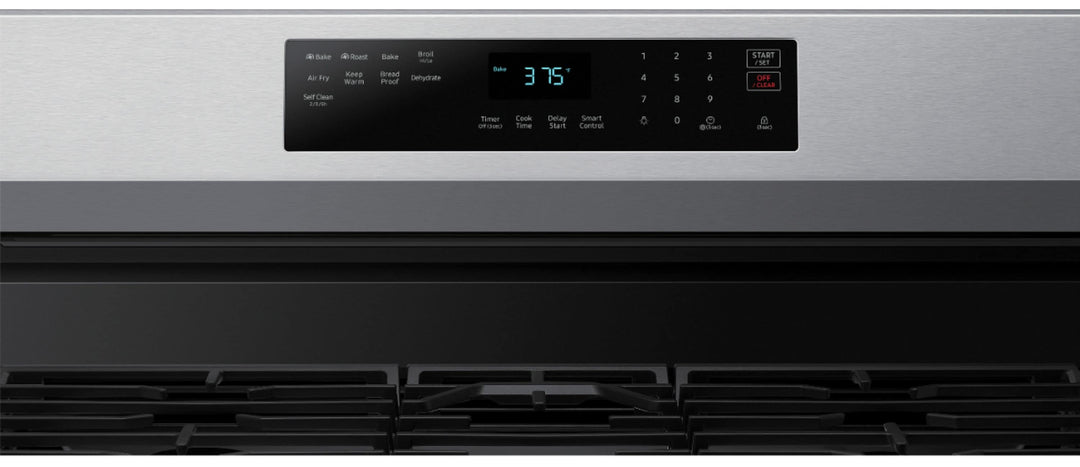 Samsung - 6.0 cu. ft. Freestanding Gas Range with WiFi, No-Preheat Air Fry & Convection - Stainless steel_4