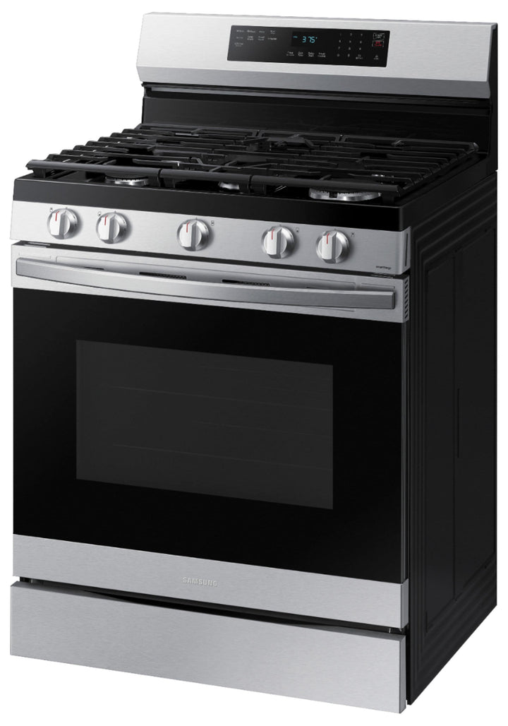 Samsung - 6.0 cu. ft. Freestanding Gas Range with WiFi, No-Preheat Air Fry & Convection - Stainless steel_2