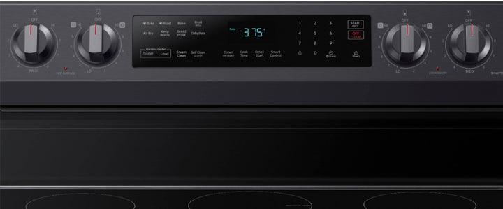 Samsung - 6.3 cu. ft. Freestanding Electric Range with WiFi, No-Preheat Air Fry & Convection - Black stainless steel_7