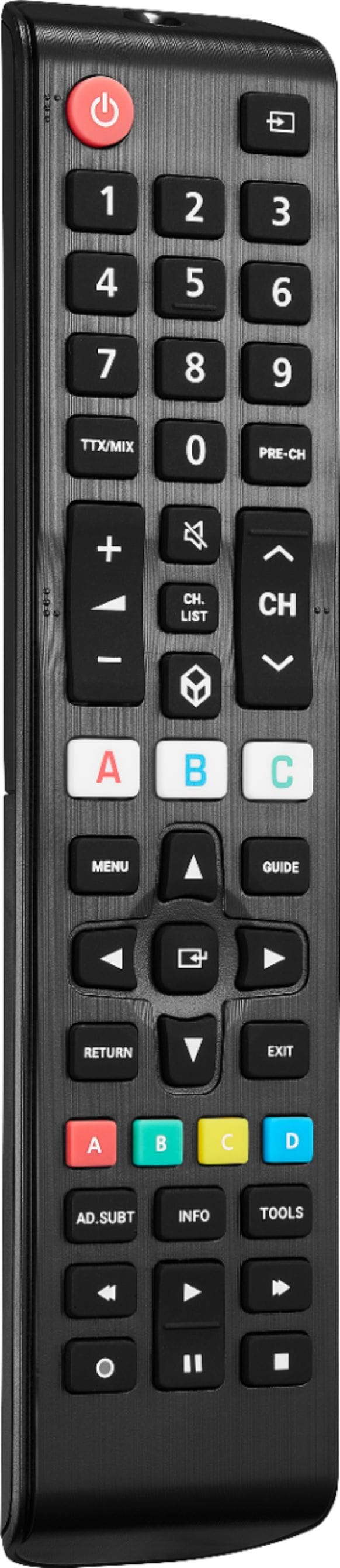 Insignia™ - Replacement Remote for Samsung TVs - Black_0