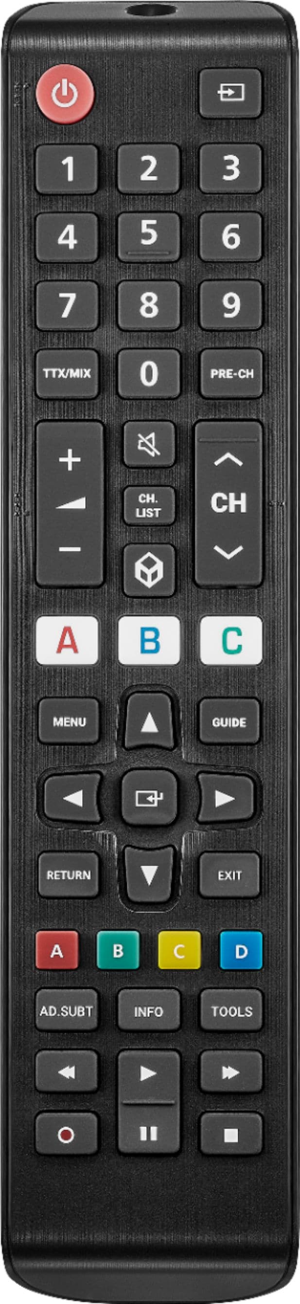 Insignia™ - Replacement Remote for Samsung TVs - Black_4