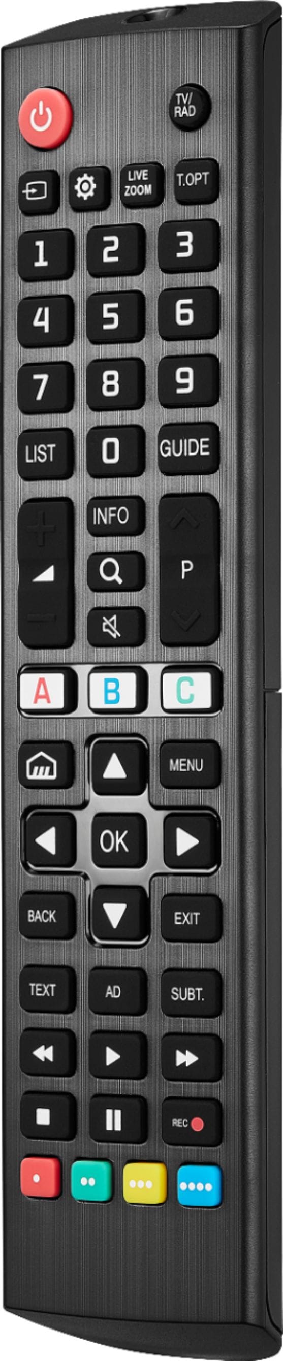 Insignia™ - Replacement Remote for LG TVs - Black_4