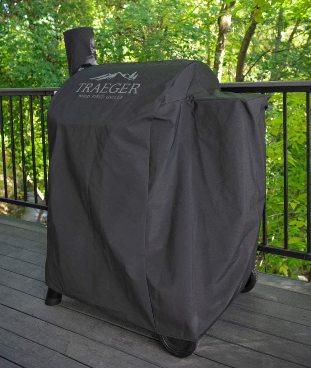 Traeger Grills - Full-length Grill Cover - Pro 575 - Black_1