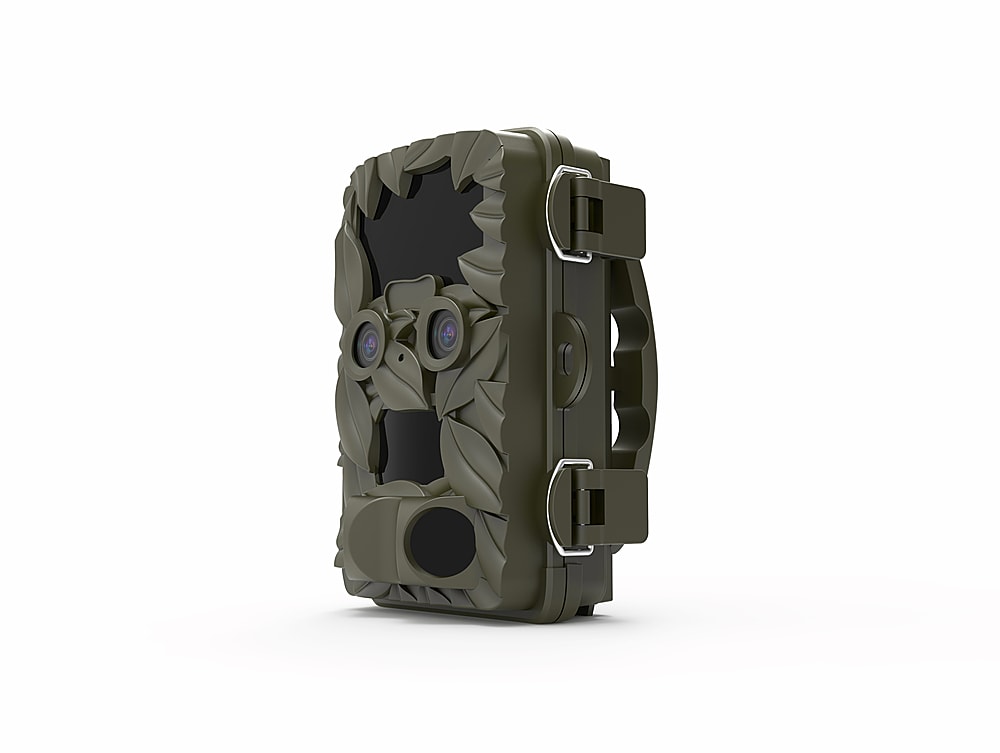 Rexing - Woodlens H6 Trail Camera with Dual Lens Night Vision Recording - Green_1