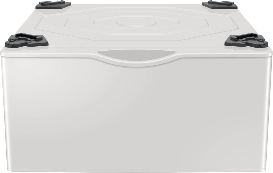 Samsung - Washer/Dryer Laundry Pedestal with Storage Drawer - Ivory_0
