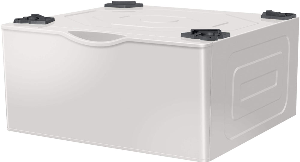 Samsung - Washer/Dryer Laundry Pedestal with Storage Drawer - Ivory_1