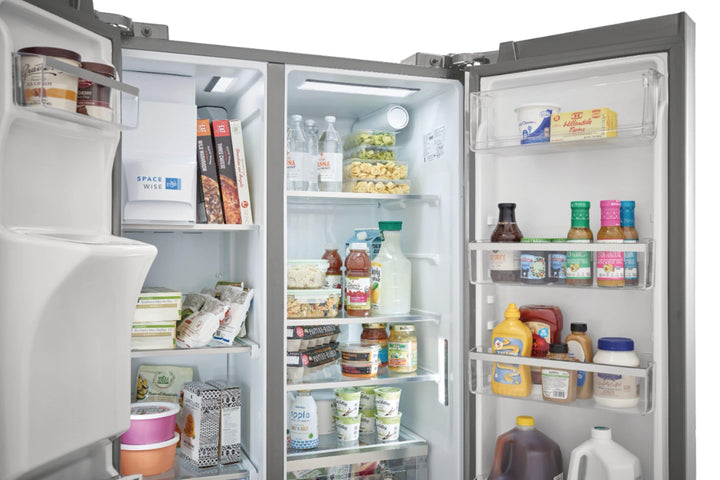 Frigidaire - Gallery 22.3 Cu. Ft. Side-by-Side Counter-Depth Refrigerator - Stainless steel_9