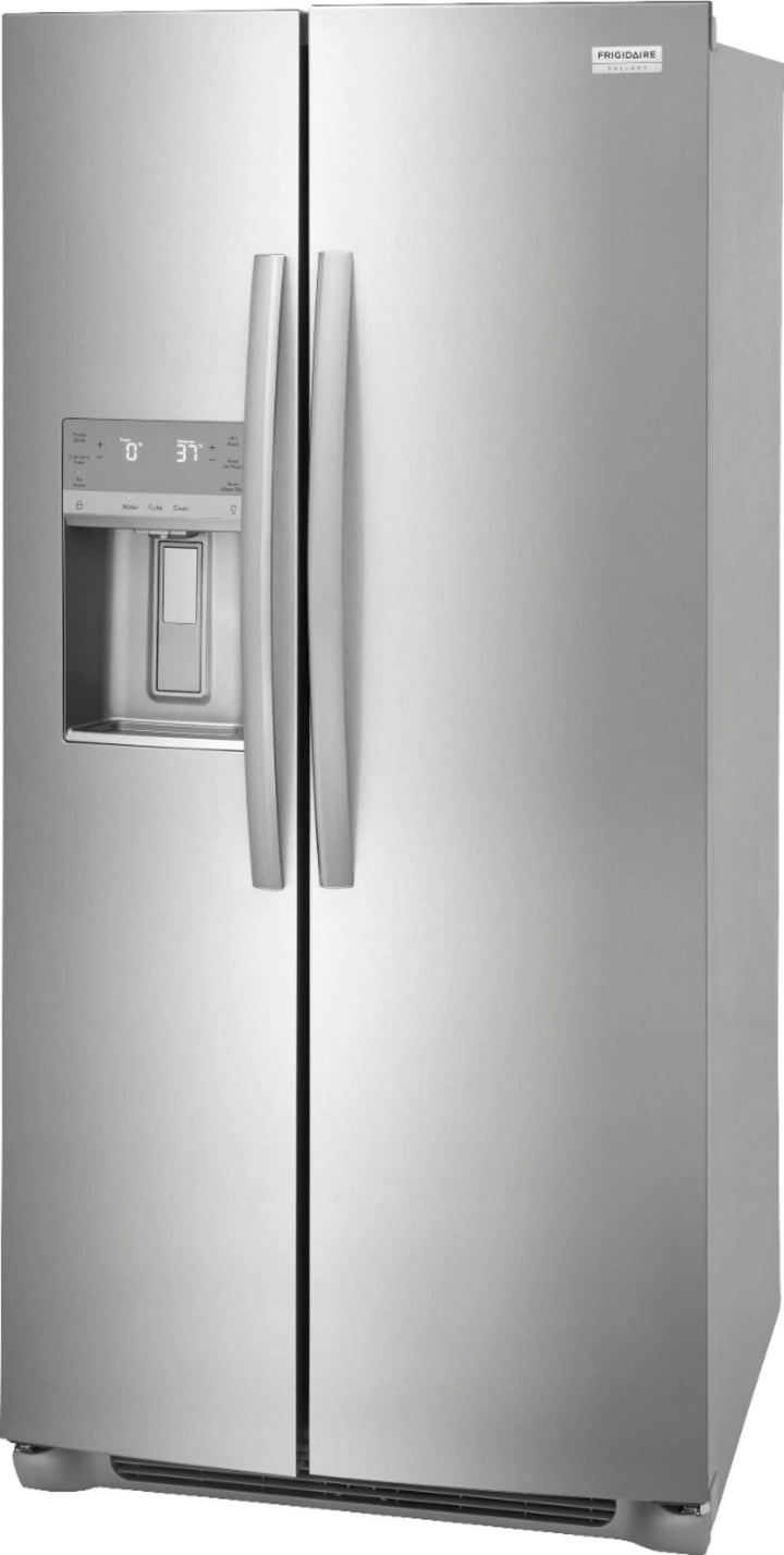 Frigidaire - Gallery 22.3 Cu. Ft. Side-by-Side Counter-Depth Refrigerator - Stainless steel_7
