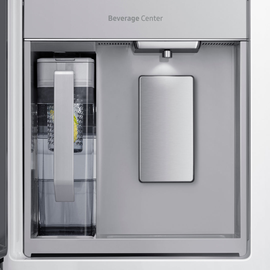Samsung - 23 cu. ft. 4-Door Flex French Door Counter Depth Refrigerator with WiFi, Beverage Center and Dual Ice Maker - Stainless steel_11